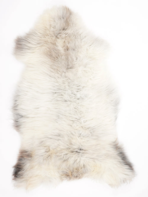 British Multicolour Sheepskin Rug XL