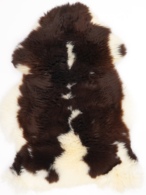 British Multicolour Sheepskin Rug M