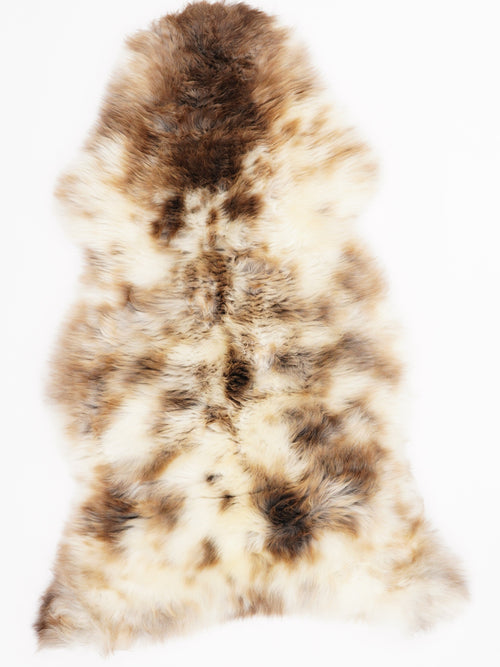 British Multicolour Sheepskin Rug M