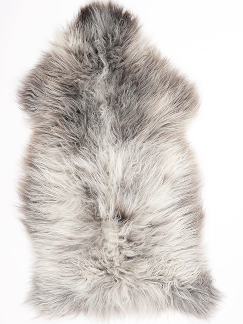 British Multicolour Sheepskin Rug L