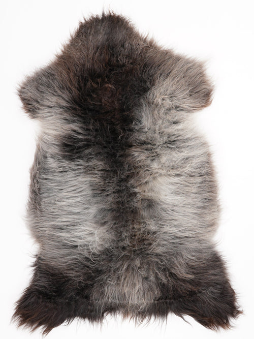 British Multicolour Sheepskin Rug L