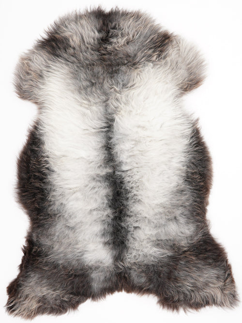 British Multicolour Sheepskin Rug XL