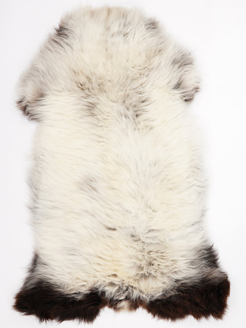 British Multicolour Sheepskin Rug XL