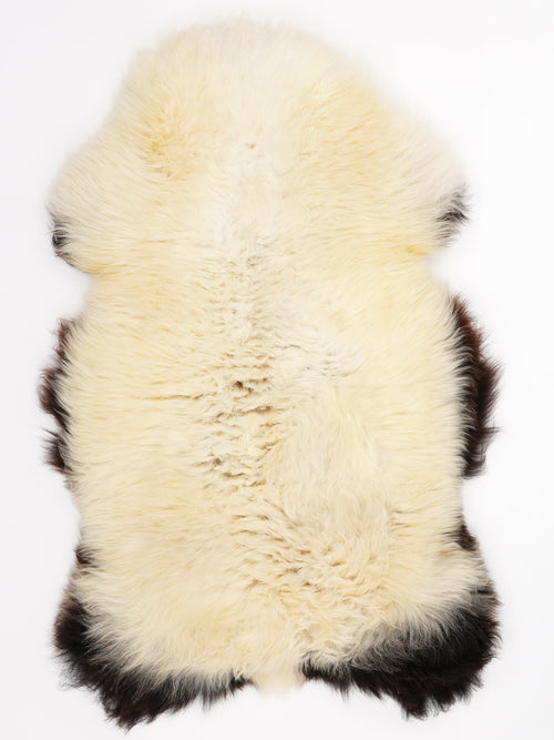 British Multicolour Sheepskin Rug L