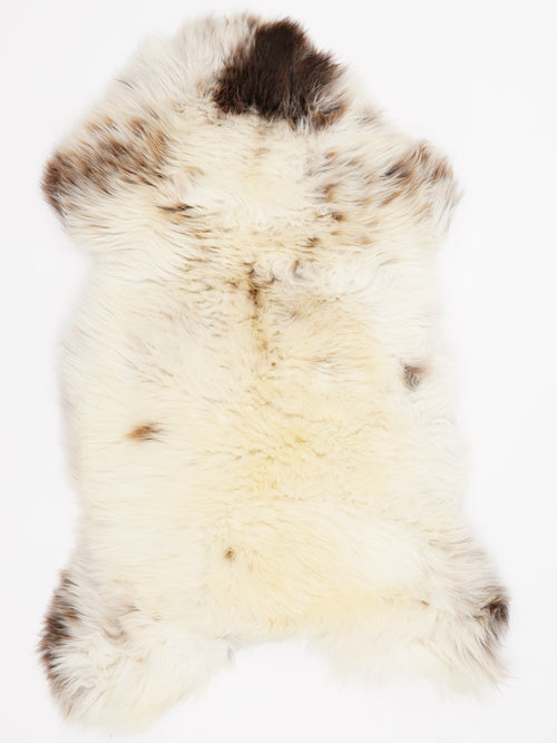 British Multicolour Sheepskin Rug L