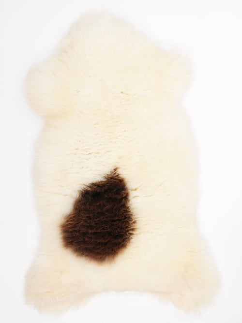 British Multicolour Sheepskin Rug L