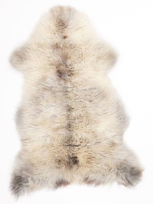 British Multicolour Sheepskin Rug L