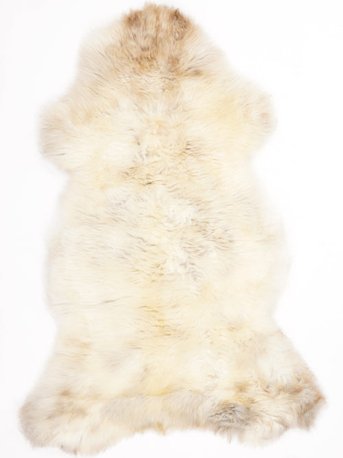 British Multicolour Sheepskin Rug L