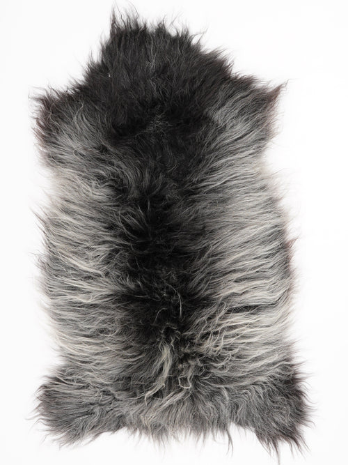 British Multicolour Sheepskin Rug L