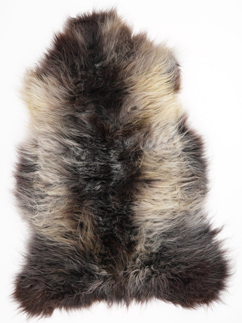 British Multicolour Sheepskin Rug XL