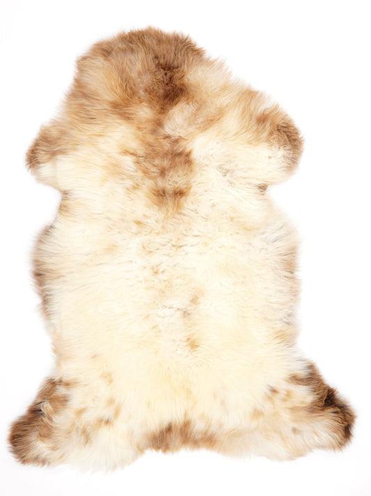 British Multicolour Sheepskin Rug XL