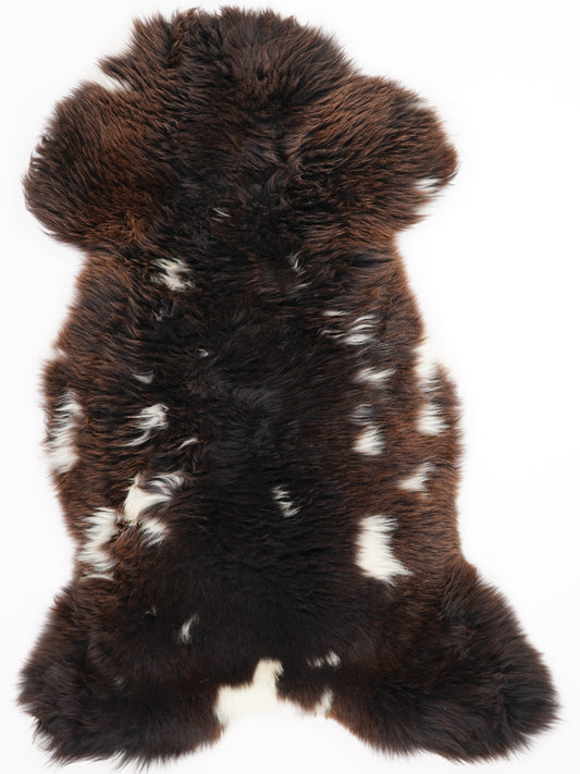 British Multicolour Sheepskin Rug XL