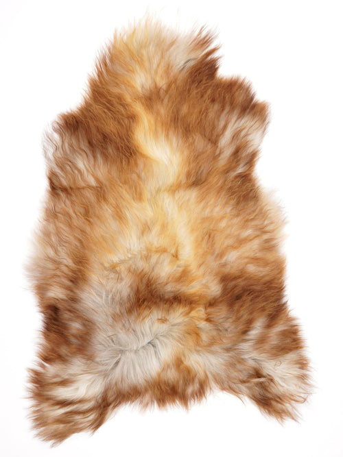 Icelandic Multicolour Sheepskin Rug L