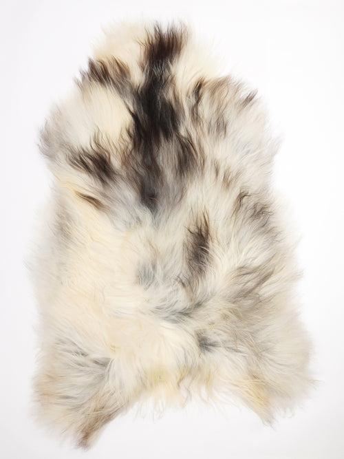 Icelandic Multicolour Sheepskin Rug XXL