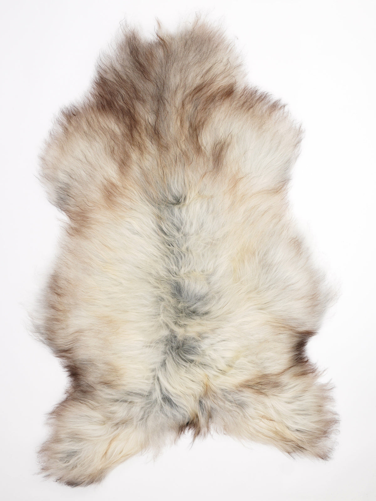 Icelandic Grey Sheepskin Rug XXL