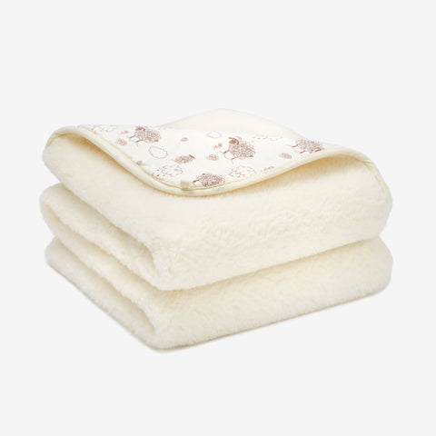 Merino Wool Blanket “Hazelnut” | 2-Ply