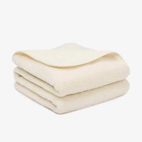 Merino Wool Blanket “Marzipan” | 1-Ply