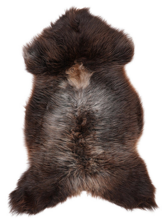British Multicolour Sheepskin Rug L