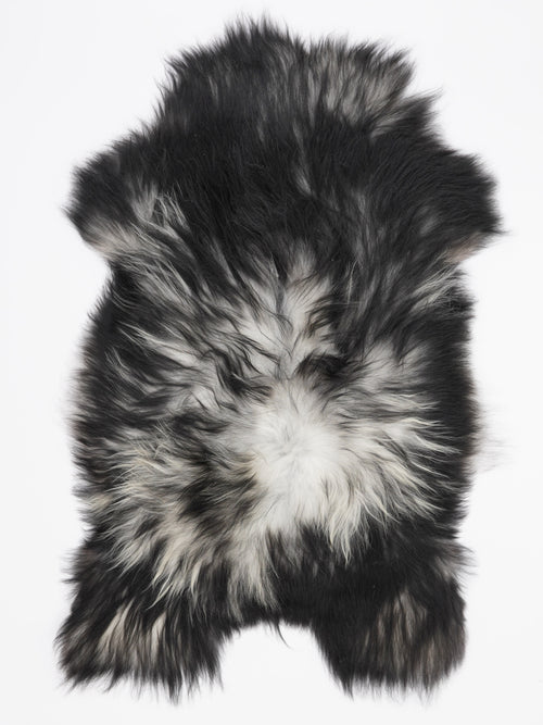 Icelandic Grey Sheepskin Rug L