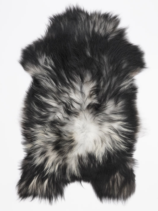 Icelandic Grey Sheepskin Rug L