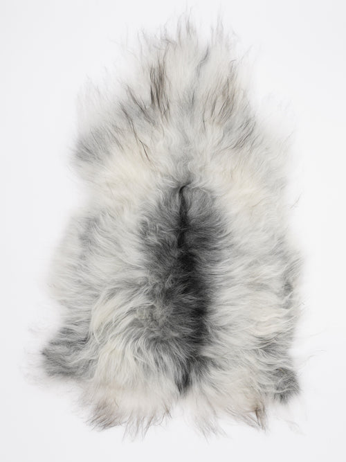 Icelandic Grey Sheepskin Rug M