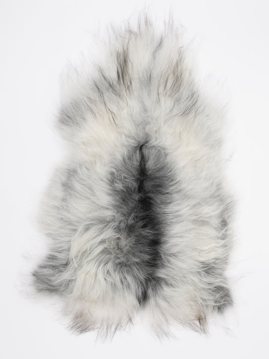 Icelandic Grey Sheepskin Rug M