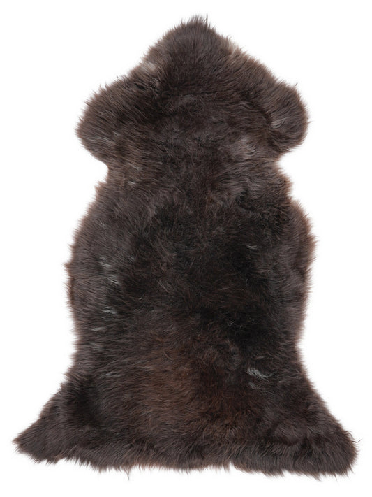 British Multicolour Sheepskin Rug L