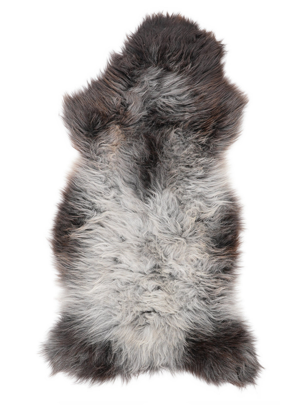 British Multicolour Sheepskin Rug XL