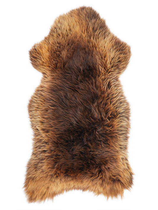 British Multicolour Sheepskin Rug XL