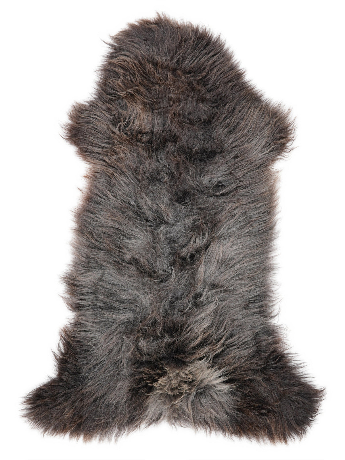 British Multicolour Sheepskin Rug XL