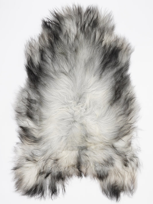 Icelandic Grey Sheepskin Rug XL