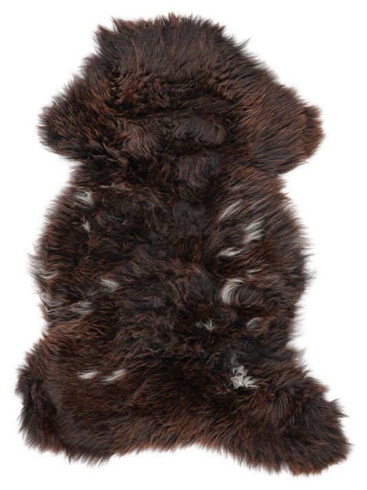 British Multicolour Sheepskin Rug L