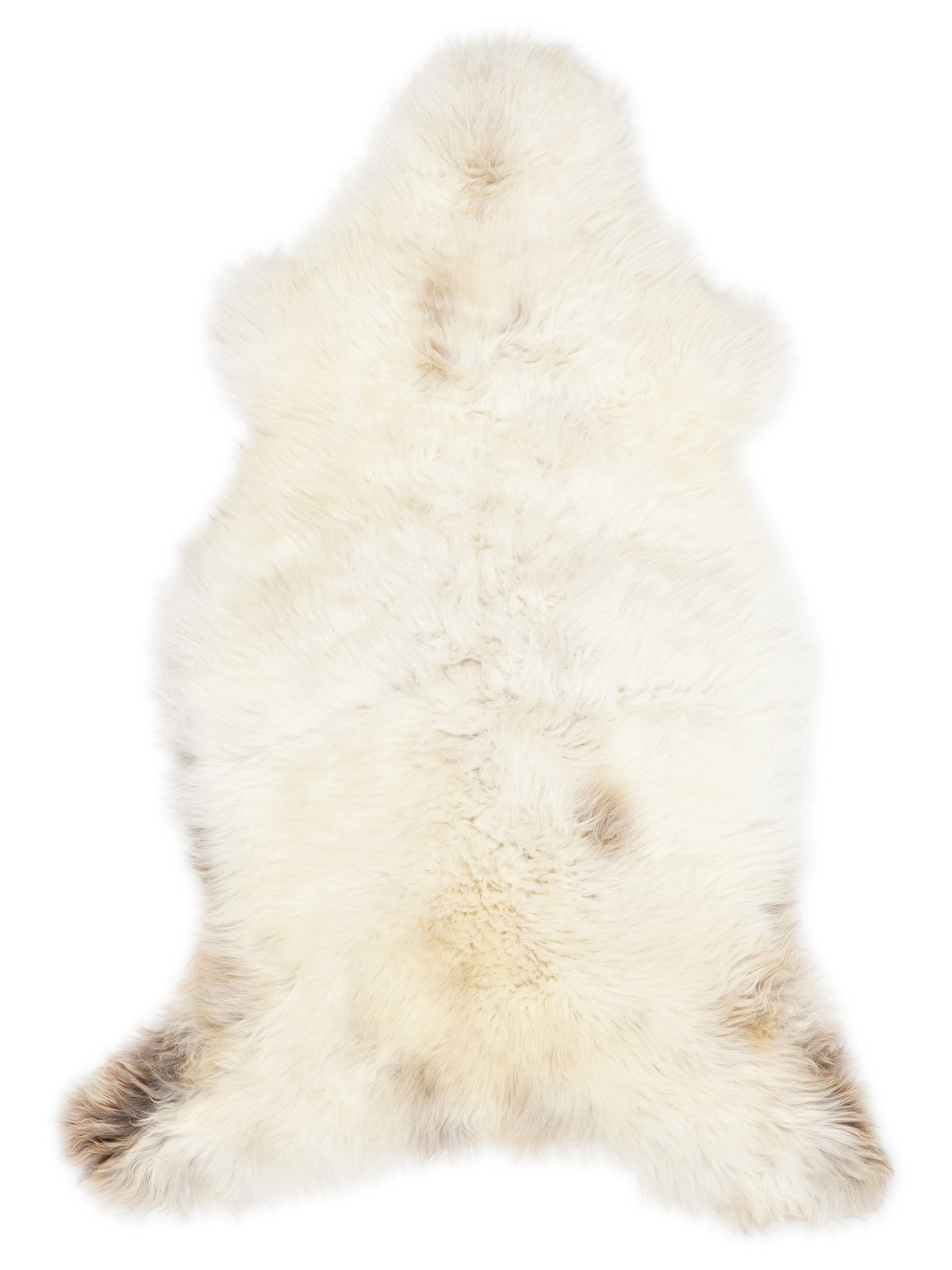 British Multicolour Sheepskin Rug XL