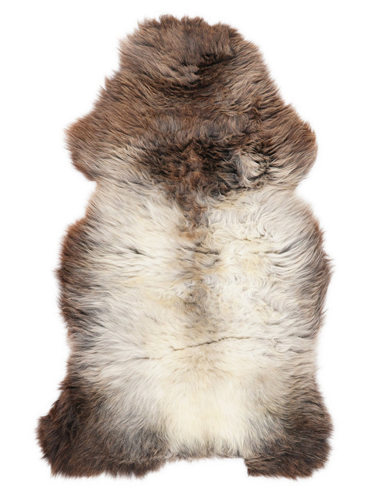 British Multicolour Sheepskin Rug L