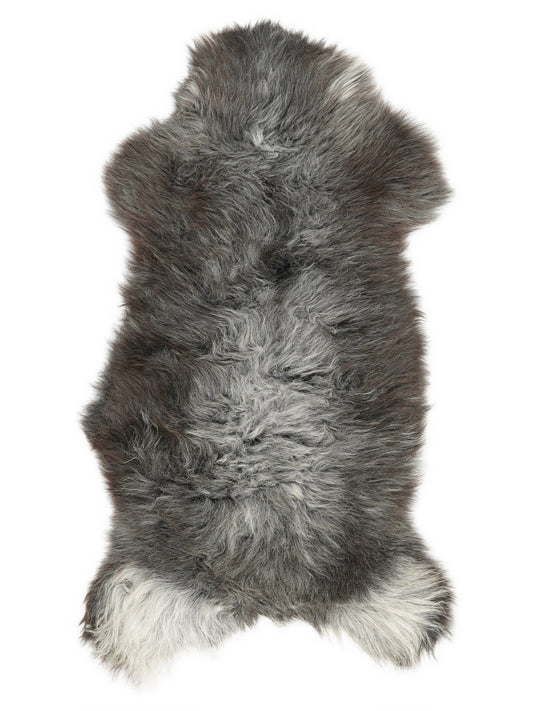 British Multicolour Sheepskin Rug L