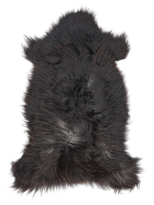 British Multicolour Sheepskin Rug L