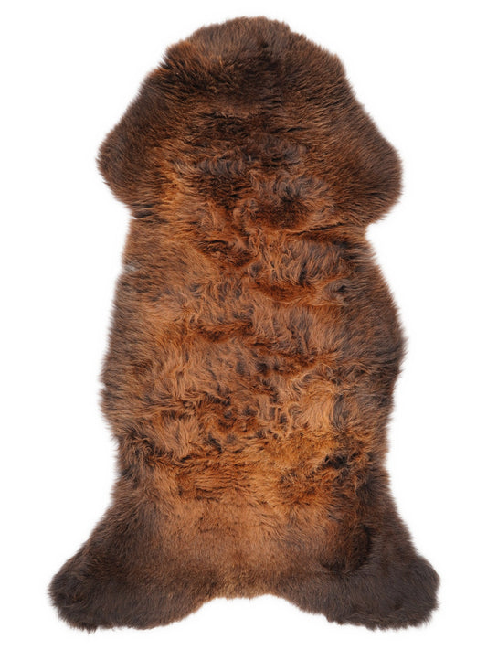 British Multicolour Sheepskin Rug XL