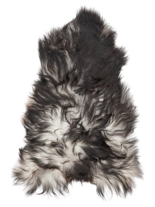 Icelandic Grey Sheepskin Rug L