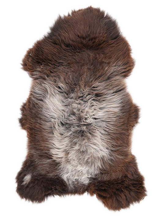 British Multicolour Sheepskin Rug L