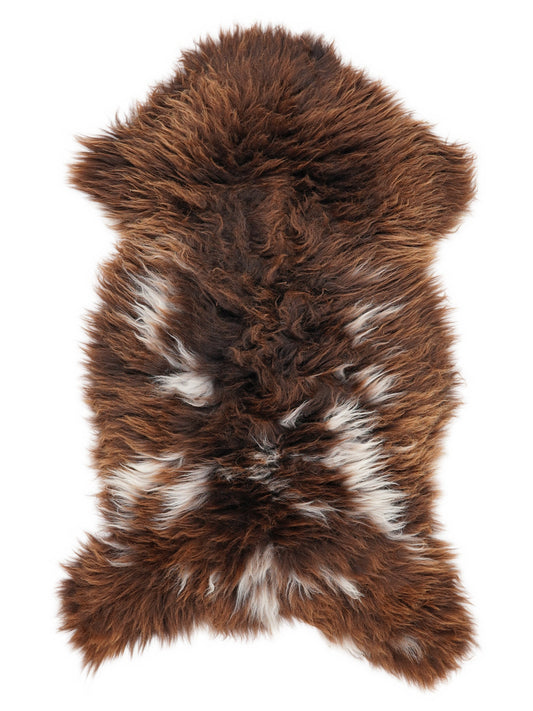 British Multicolour Sheepskin Rug XL