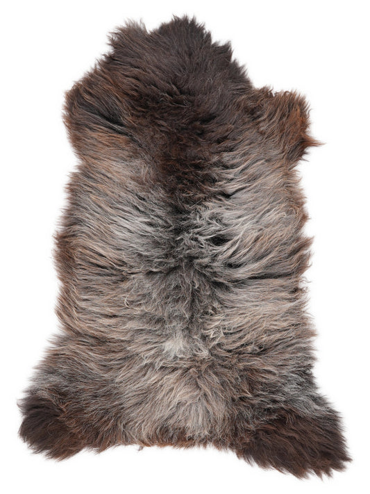 British Multicolour Sheepskin Rug XL