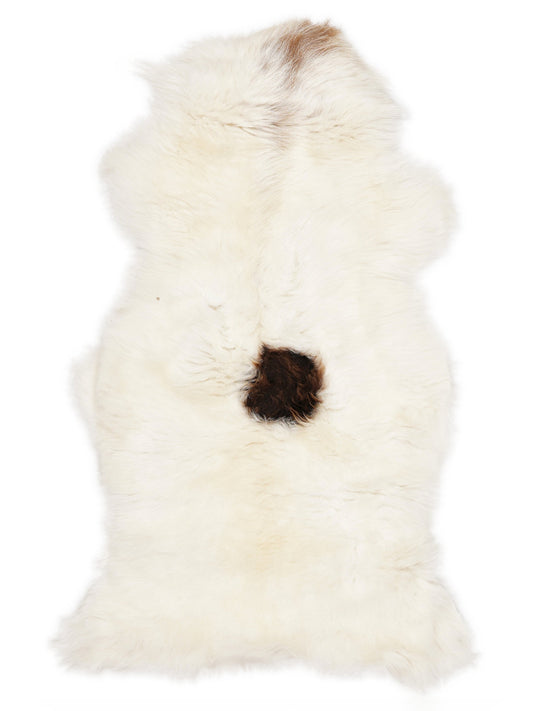 British Multicolour Sheepskin Rug L