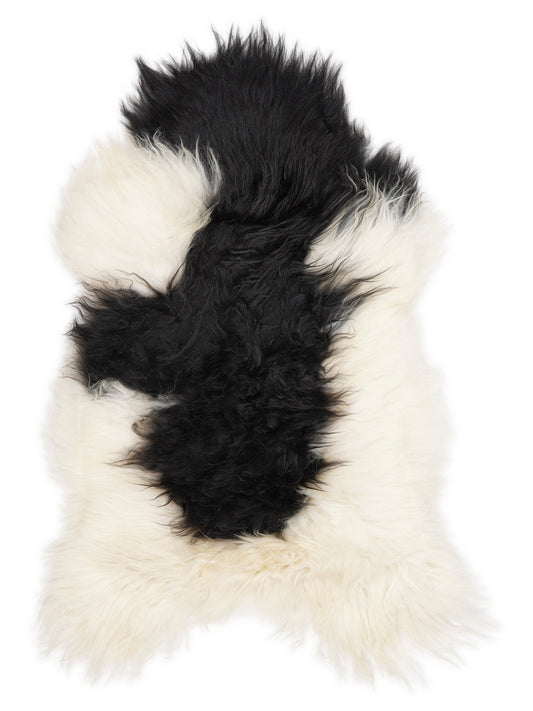 Icelandic Multicolour Sheepskin Rug L