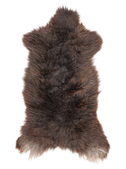 British Multicolour Sheepskin Rug L