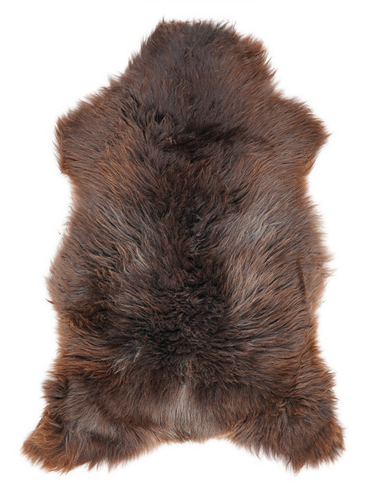 British Multicolour Sheepskin Rug L