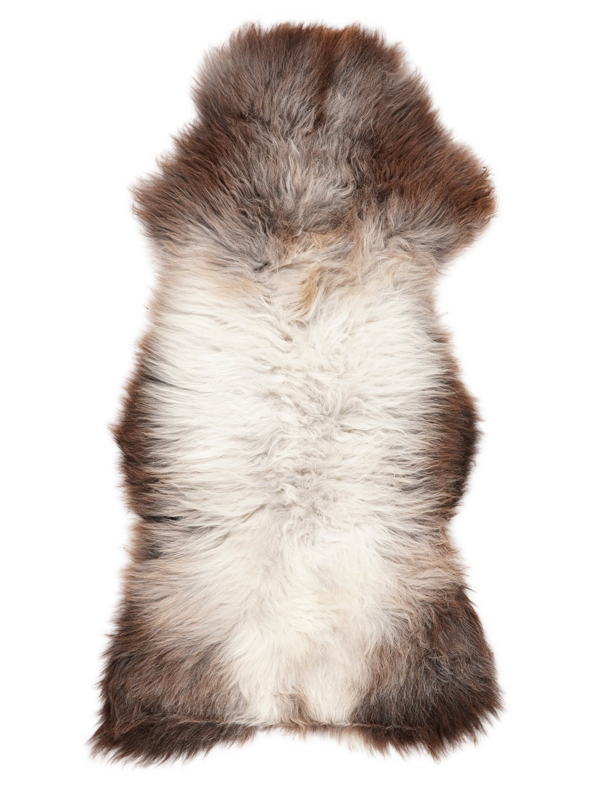 British Multicolour Sheepskin Rug L