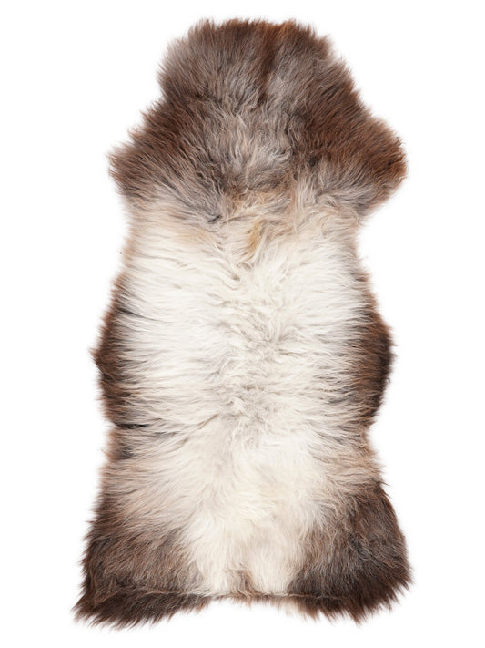 British Multicolour Sheepskin Rug L