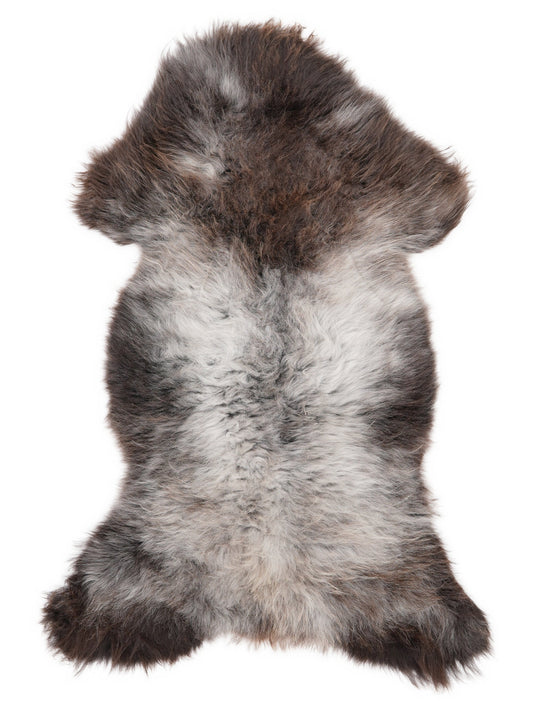 British Multicolour Sheepskin Rug L