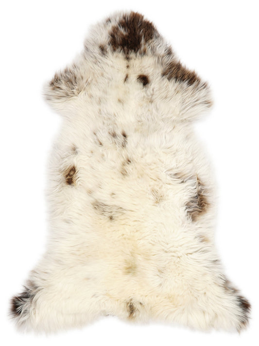 British Multicolour Sheepskin Rug XL