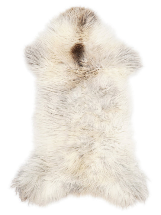 British Multicolour Sheepskin Rug L